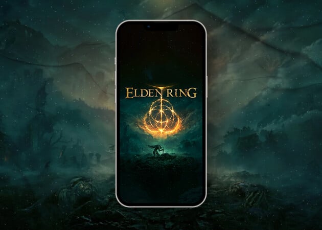 Elden Ring poster iPhone wallpaper