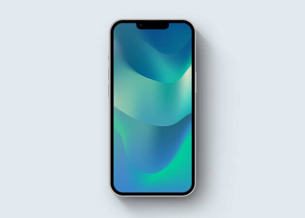 Green Gradient wallpaper for iPhone