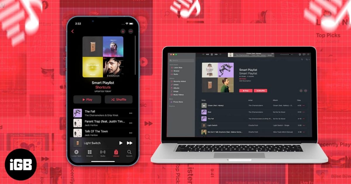 create smart playlist in apple music
