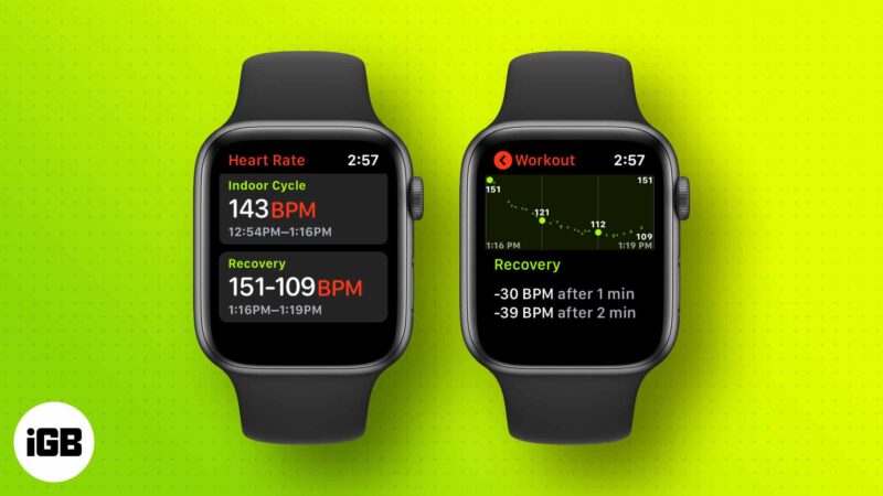 Hogyan ellenőrizheti a Cardio Recovery funkciót az Apple Watchon és az iPhone-on