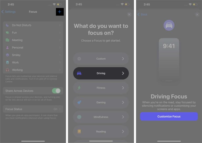 How to use the Driving Focus on iPhone A complete guide iGeeksBlog