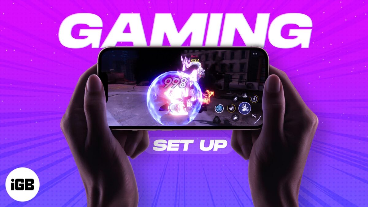 How to set up your iphone for gaming