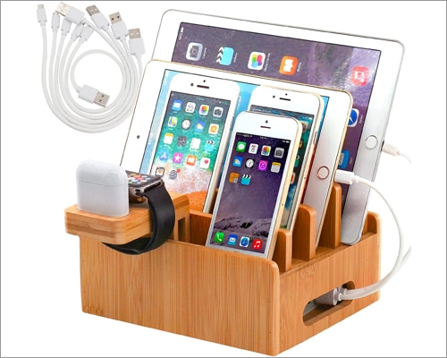 Pezin & Hulin Wooden Docking Station for iPhone