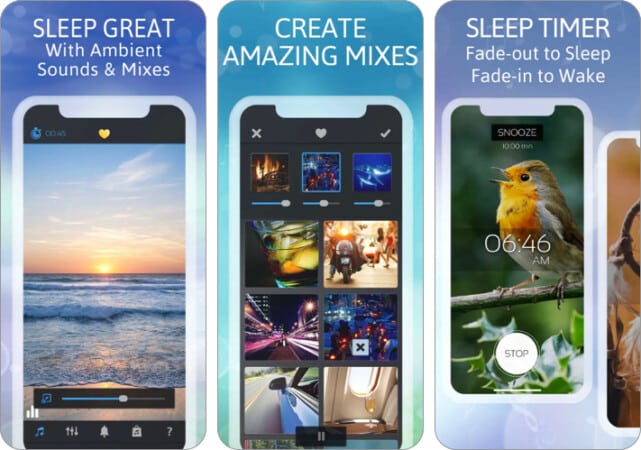 Sleep Sounds by Sleep Pillow app for iPhone