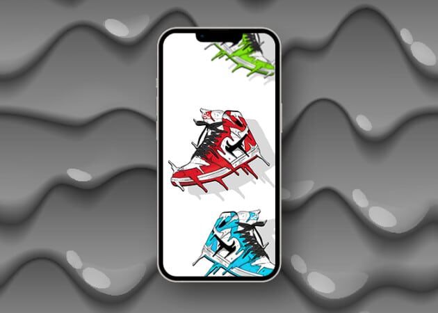 Sneaker swag wallpaper for iPhone