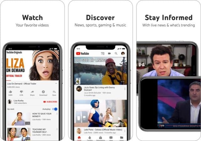 Best anime streaming apps for iPhone and iPad in 2024 youtube anime streaming app screenshot