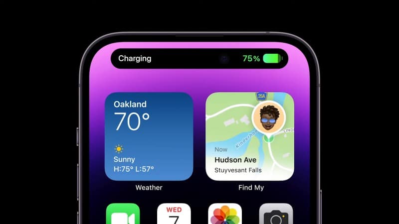 Display Island on iPhone 14 Pro and 14 Pro Max