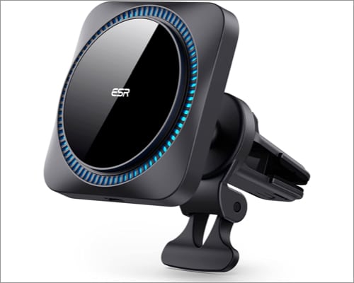 ESR HaloLock Wireless Car Charger with CryoBoost