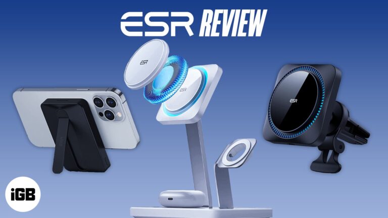 Esr halolock wireless chargers and power bank with cryoboost