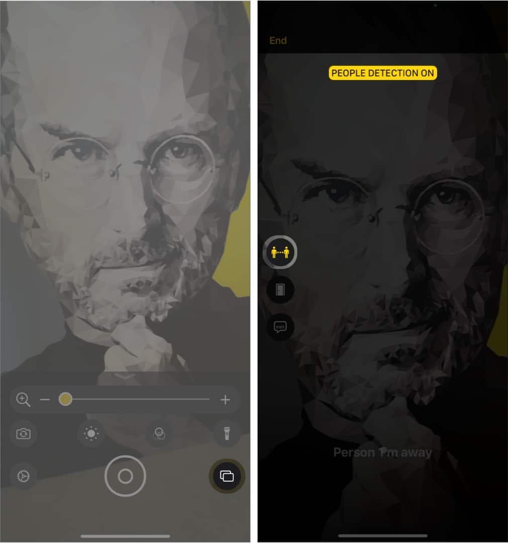 Enabling People Detection On IPhone