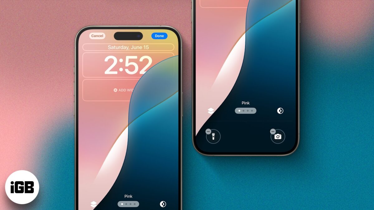 How to customize your iphone lock screen