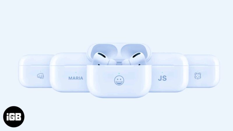 Jak vyrýt emoji nebo text na vaše AirPods