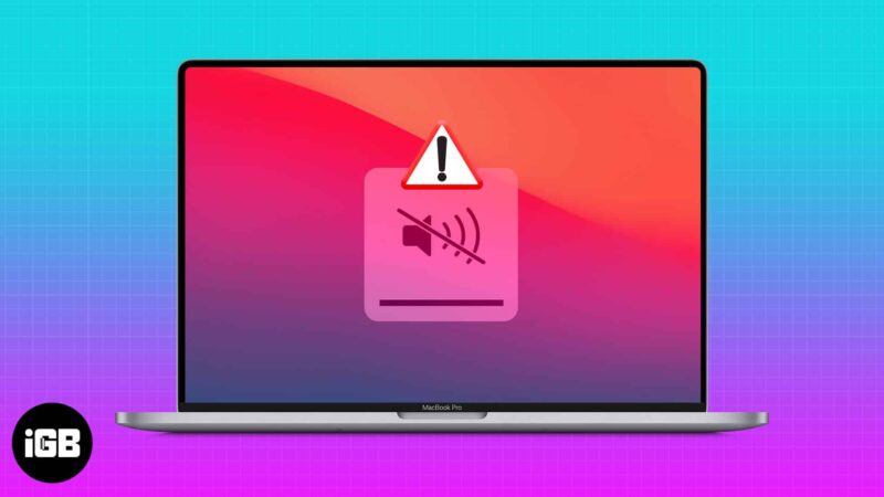 Bagaimana untuk membetulkan bunyi tidak berfungsi pada isu MacBook
