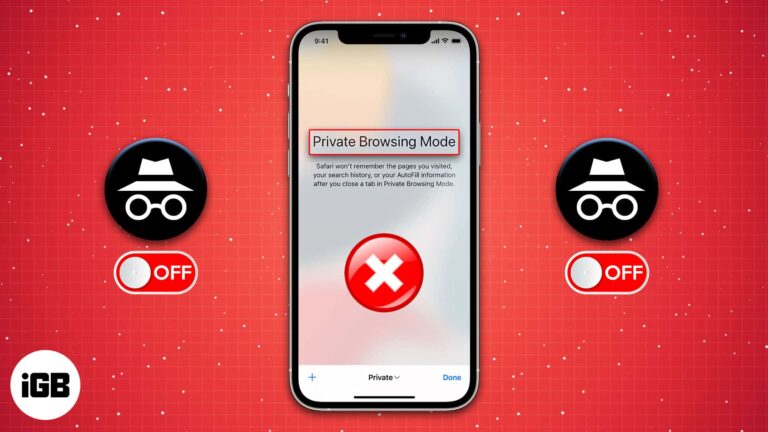 How to turn off or block safari private browsing on iphone and ipad