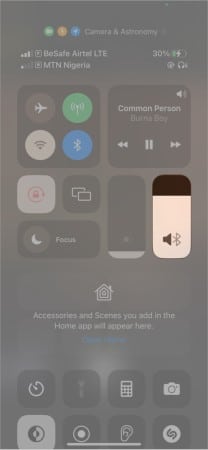 Mute or adjust the shutter sound on iPhone