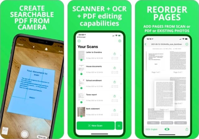 OCR Scanner app for iPhone and iPad