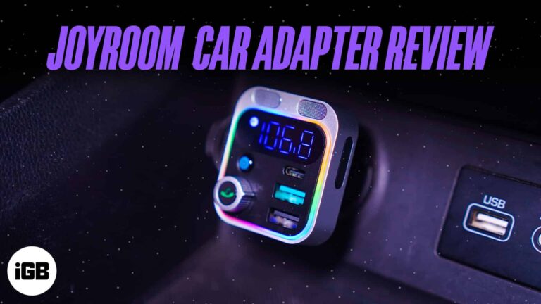 JOYROOM Universal Bluetooth car adapter and FM transmitters