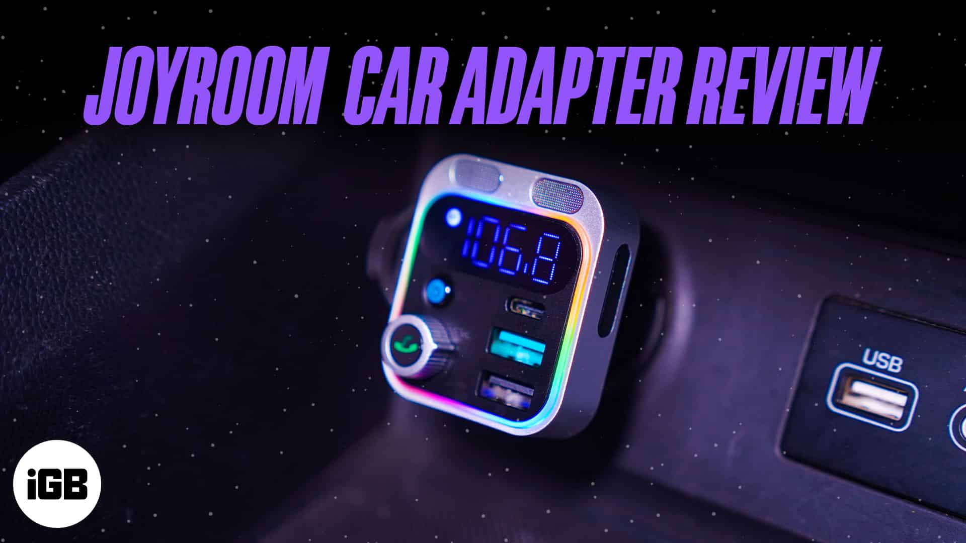 Best Bluetooth FM Transmitter for Car?  Joyroom CL17 Bluetooth 5.3 FM  Transmitter Review 