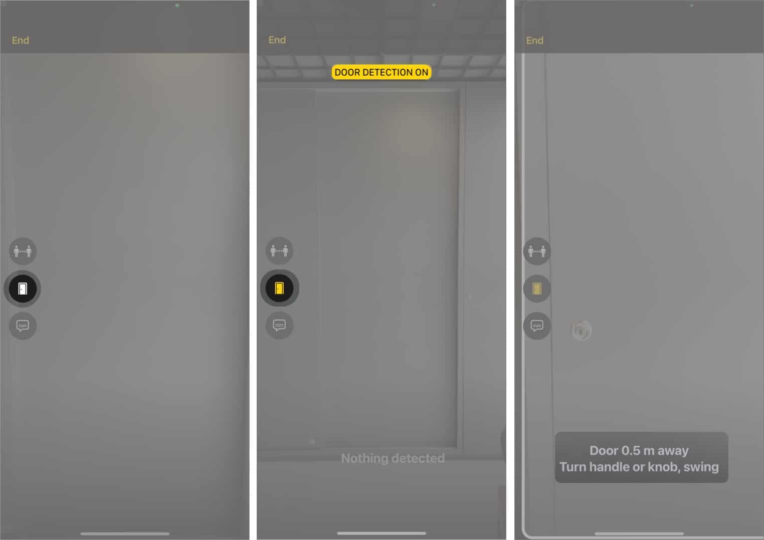 Enabling Door Detection in iOS 16 on iPhone