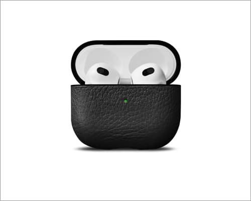 Woolnut wireless charging case for AirPods