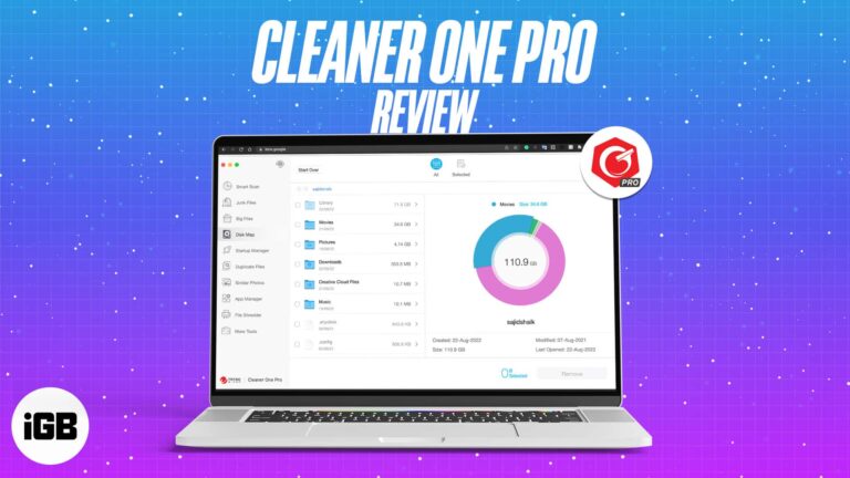 Clean and speed up your Mac with Cleaner One Pro