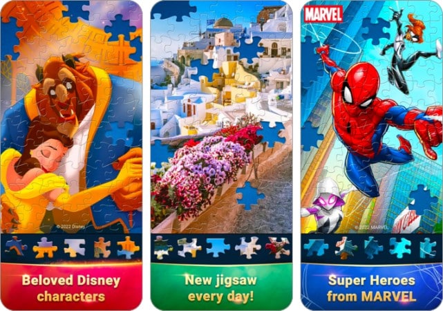iPhone Magic Jigsaw Puzzle HD game