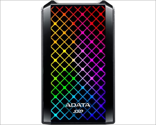 ADATA gaming external SSD for Mac
