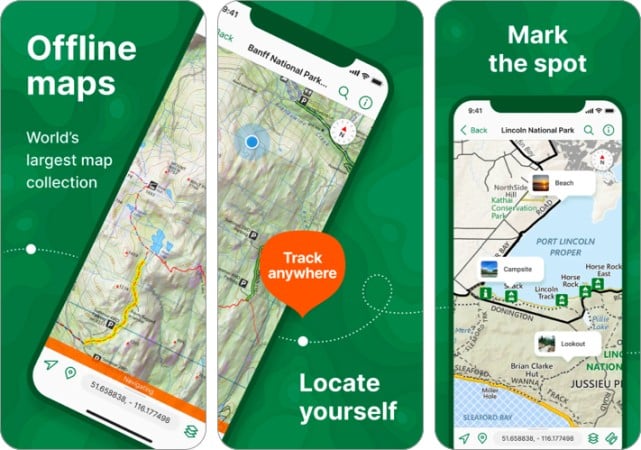 Avenza Maps iPhone app for GPS navigation