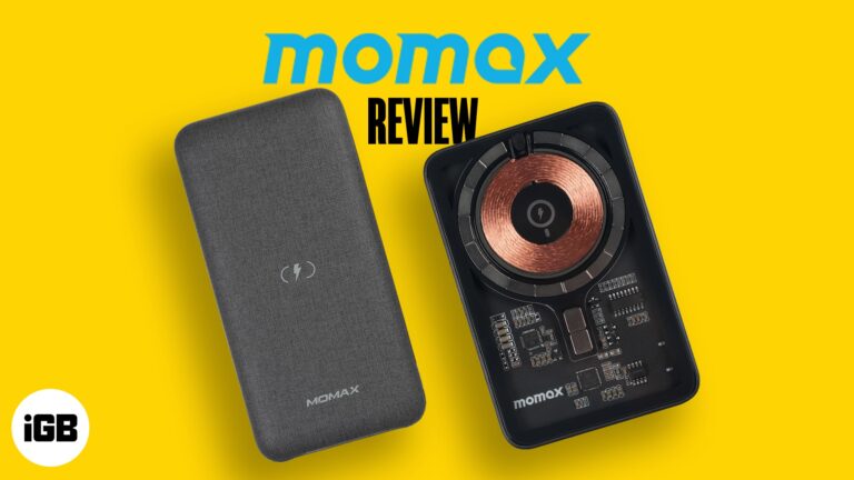 Momax wireless power banks for your iPhone: Quick and stylish