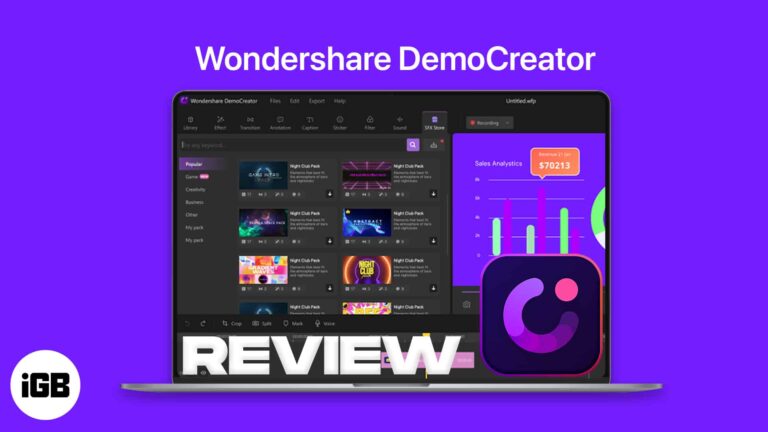 Make a demo video for idea sharing with DemoCreator on Mac