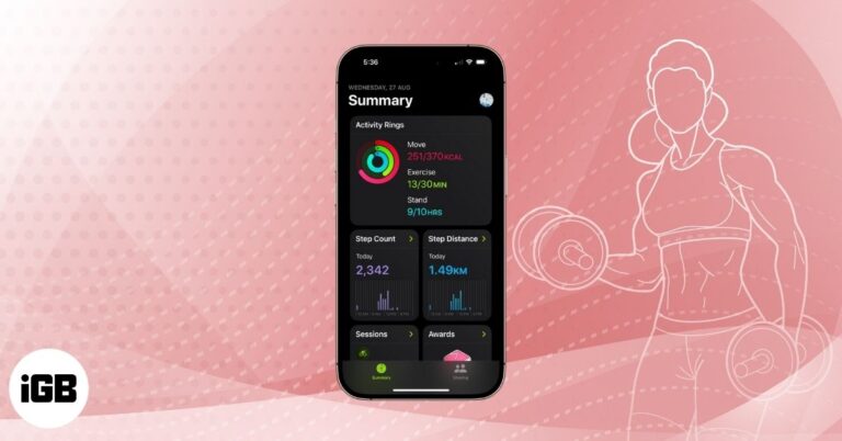 How to use the fitness app on iphone