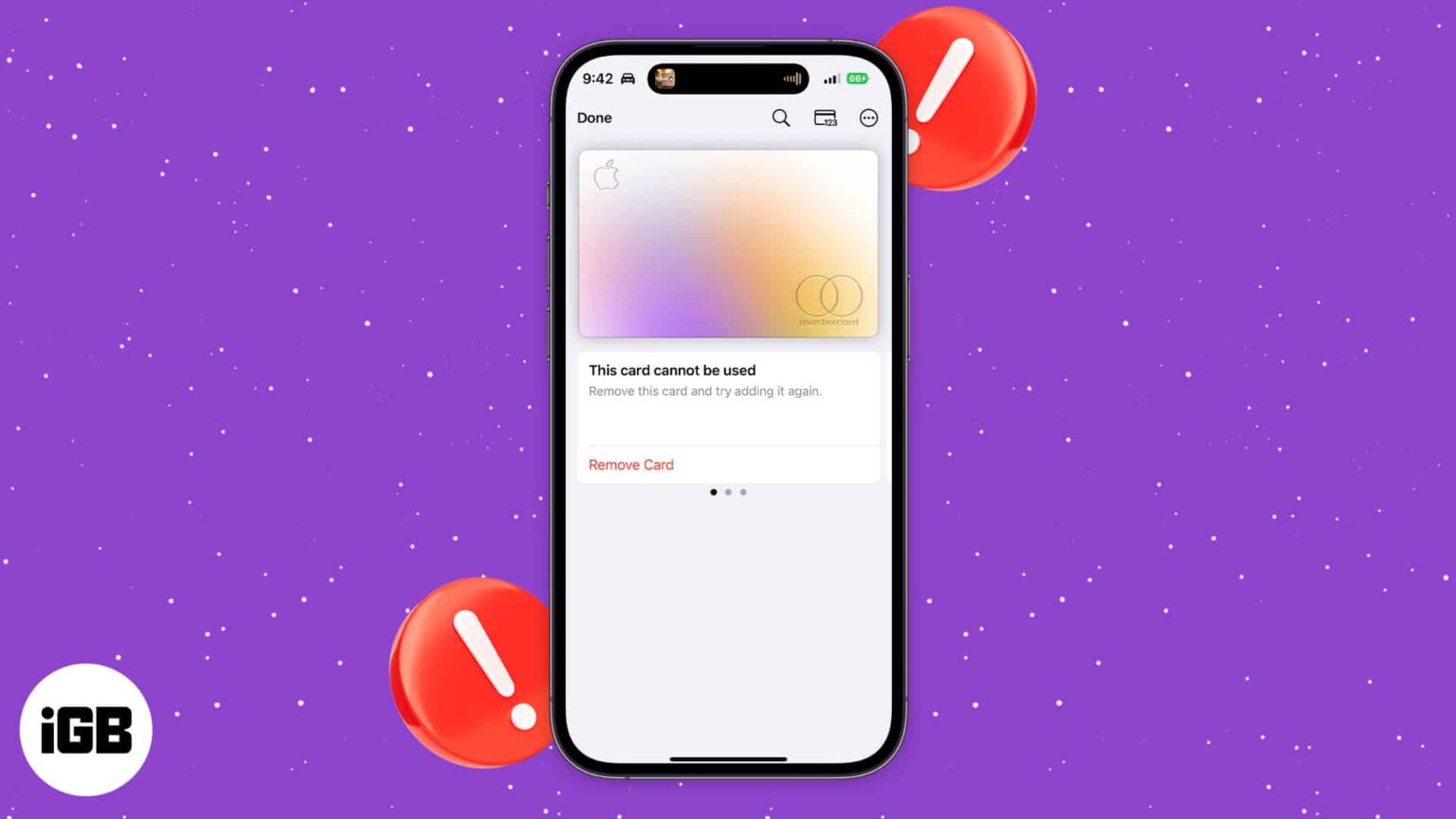How to fix the “Apple Card cannot be used” error in Wallet app iGeeksBlog