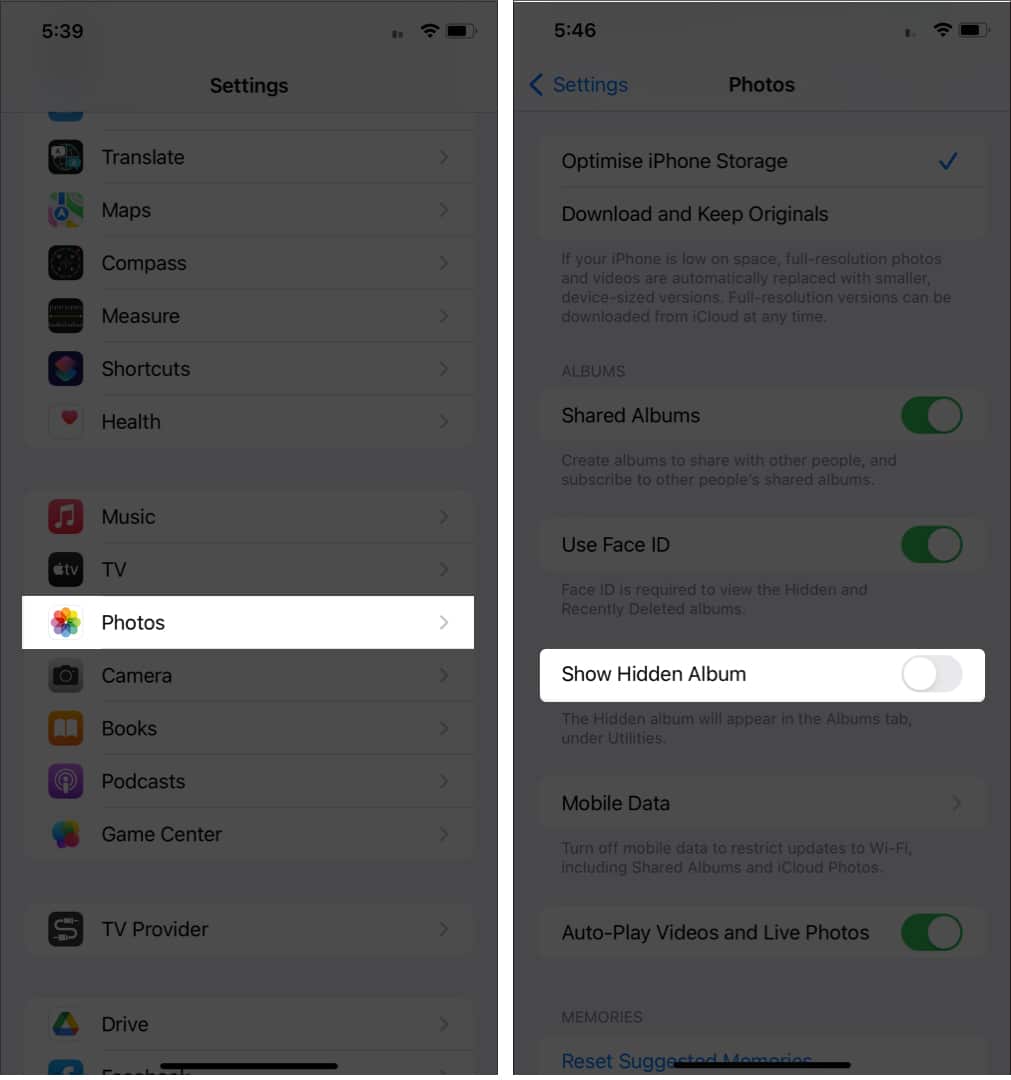 How to hide Hidden folder on iPhone