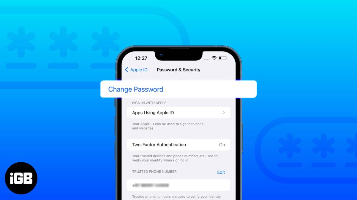 How to reset apple id password on iphone ipad and mac