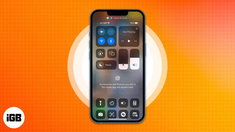 How to customize and use Control Center on iPhone