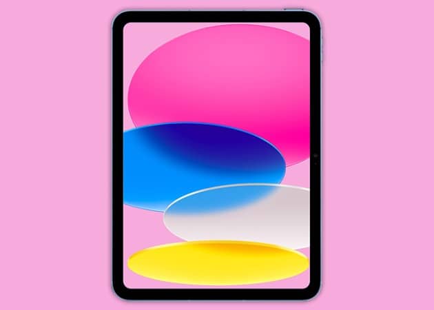 Pink iPad 10 gen wallpaper