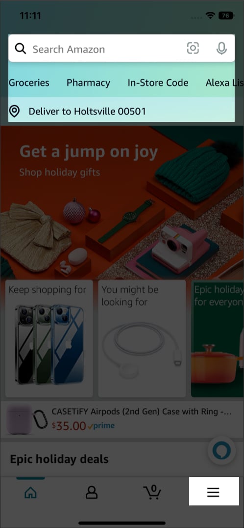 How to change country in Amazon app on iPhone and iPad - 57
