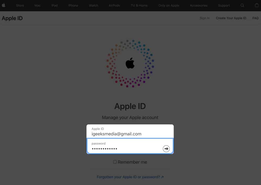 Přihlaste se pomocí svého Apple ID na Macu