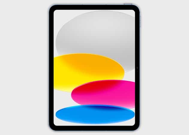Silver 10 gen wallpaper for iPad