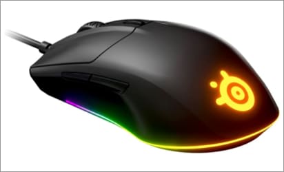 SteelSeries Rival 3 budget gaming mouse for Mac