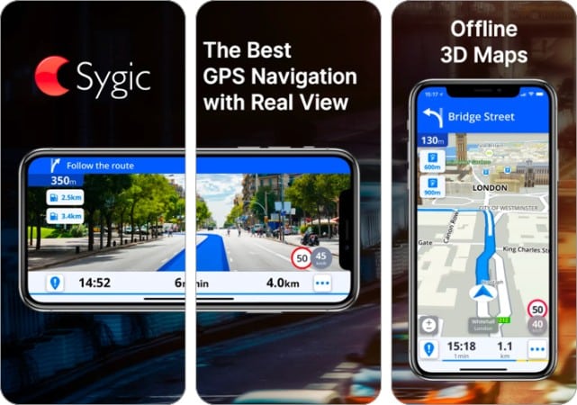 Sygic GPS Navigation & Maps app for iPhone