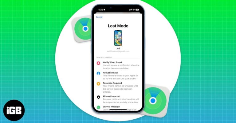 Turn On Lost Mode on iPhone or iPad