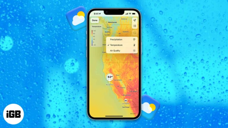 How to view weather maps on iPhone