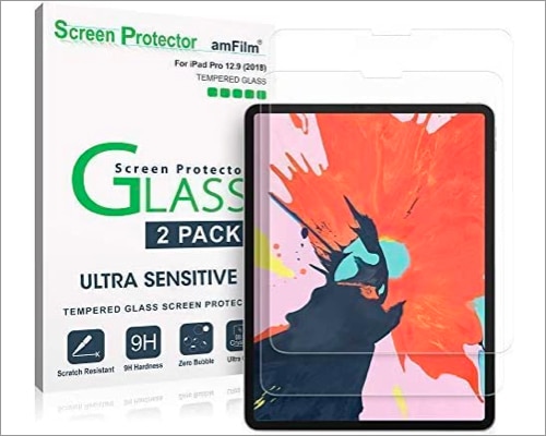 Best screen protectors for 129 inch iPad Pro 2024 M2 amFilm iPad Pro 129 screen protector