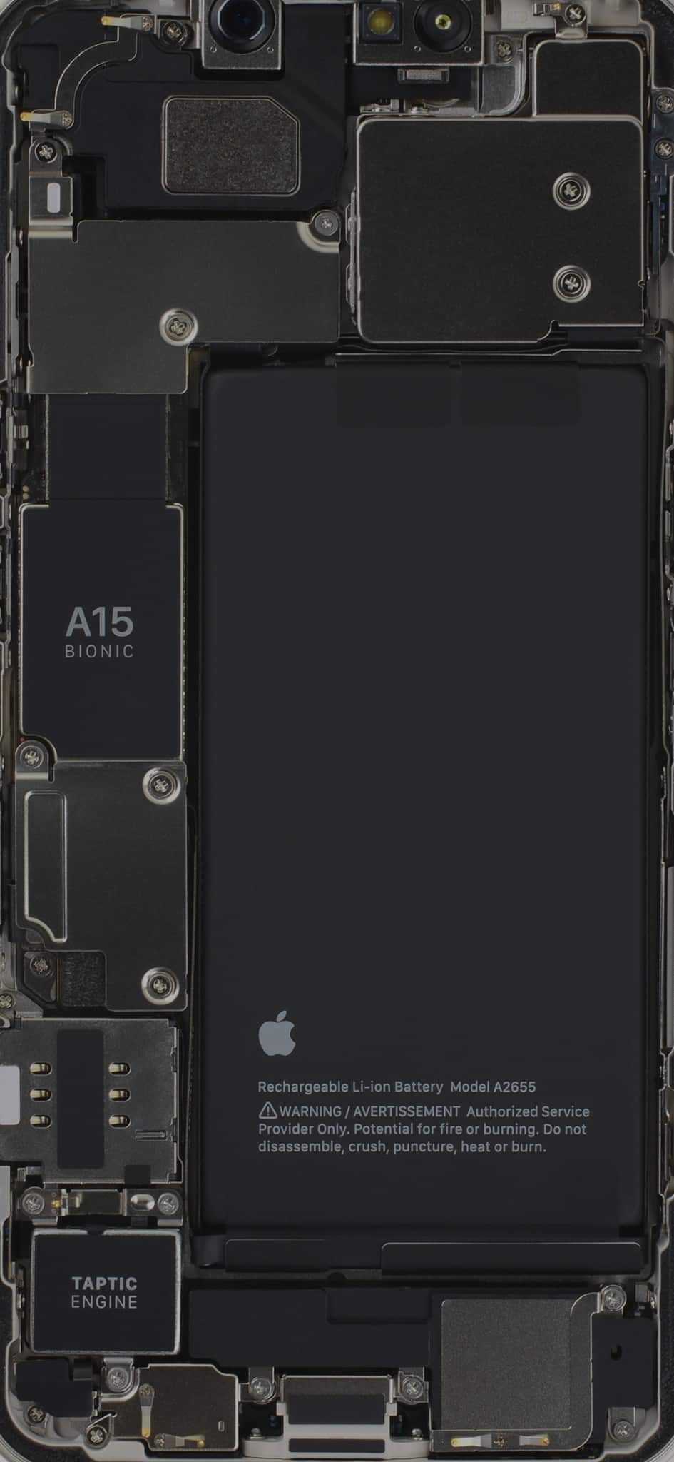 iphone 13 teardown wallpaper