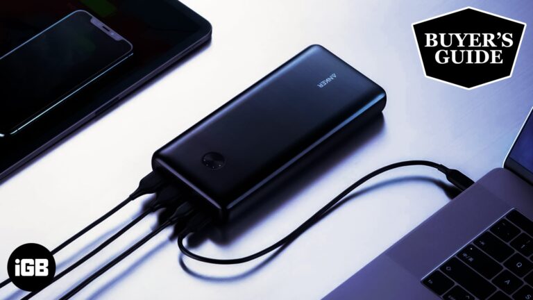 Best power banks for MacBook Air or Pro in 2024