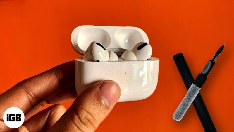 Slik rengjør du dine skitne AirPods