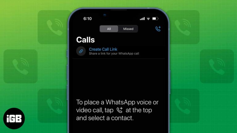 How to create WhatsApp call link on iPhone or Android