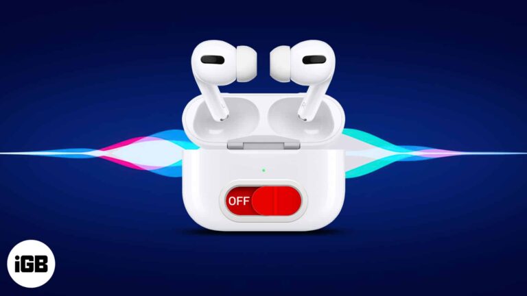 How to turn off siri on airpods