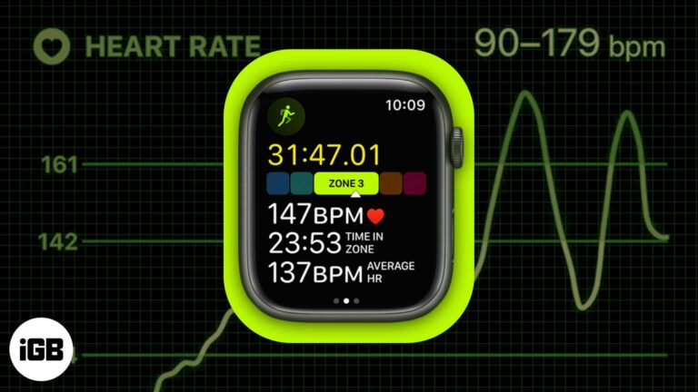 How to use Heart Rate Zone tracking on Apple Watch